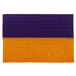 Strijkapplicatie 8x6cm vlag Oekraïne