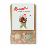 Blossombs Bloembommetjes - 2 stuks - Bedankt! - 100% Biologisch