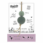 Blossombs Gelukspoppetje op kaart - Bloemzaadbommetjes - 100% Biologisch