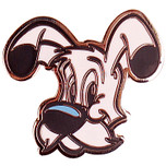 Badge Asterix & Obelix Emaille - Idefix (Dogmatix) - 3,5x4cm