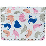Kaarthouder Cats Life - Stoffen RFID-Bescherming - Originele Licentie - 7,5x10x0,2cm