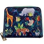 Portemonnee Animal Kingdom - Compact Formaat met Rondrits - 9x11x2cm