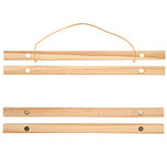 Magnetische Posterhouder - Ophangen Diamond Painting & Schilderen op Nummer - Duurzaam & Onbehandeld Hout - 31cm