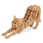 3D Model Karton Puzzel - Kat Small - DIY Hobby Knutselen - 17.5x9x5cm