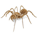 3D Model Karton Puzzel - Spin Small - DIY Hobby Knutsellen - 23x21.5x8.5cm