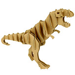 3D Model Karton Puzzel - T-Rex / Tyrannosaurus Klein - DIY Hobby Knutsellen - 28x18x7.5cm