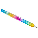Diamond Painting Accessoire - Stylus "Fantasy" - Multicolour Regenboogkleuren - 15.5cm