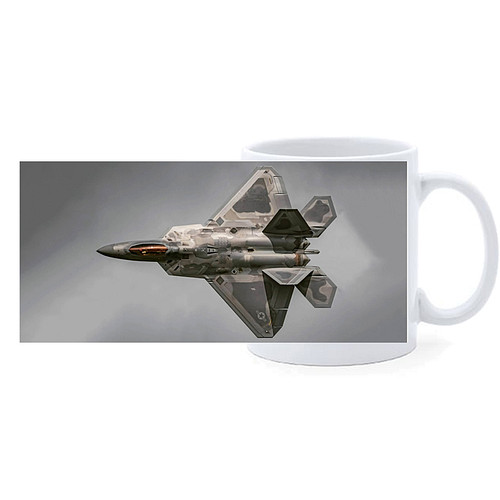 Beker - F-22 Raptor - Fighter Vliegtuig US Airforce