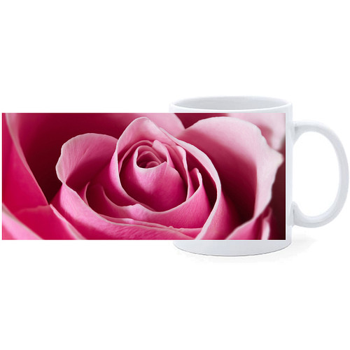 Beker - Roze Roos - Close up