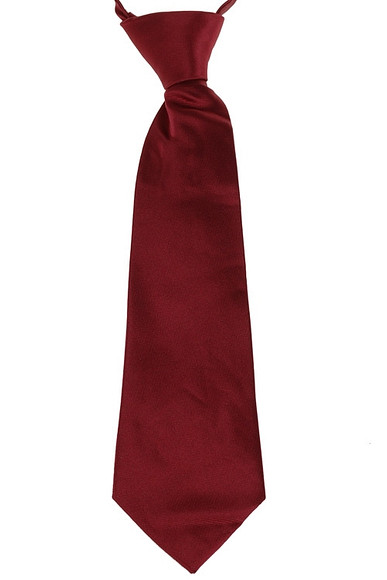 Kinderstropdas effen bordeaux