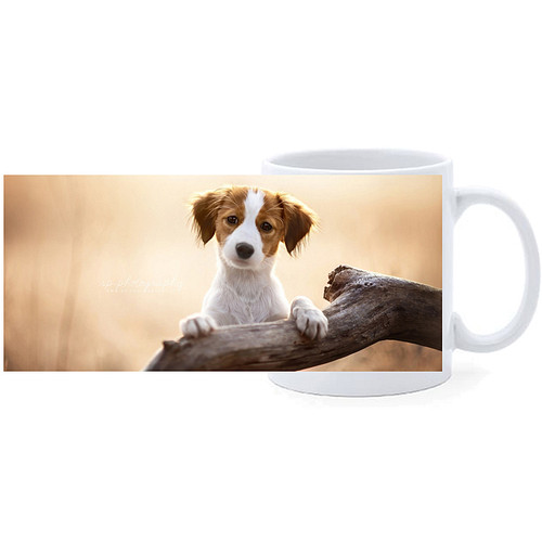 Beker - Kooikerhondje Pup opTak