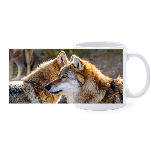 Beker - Wolf in Roedel