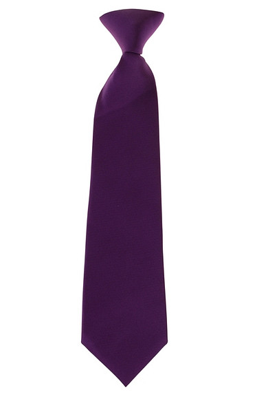 Kinderstropdas paars effen