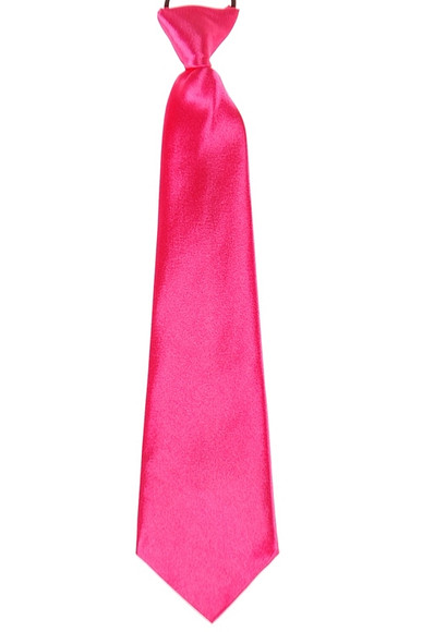 Kinderstropdas fuchsia effen