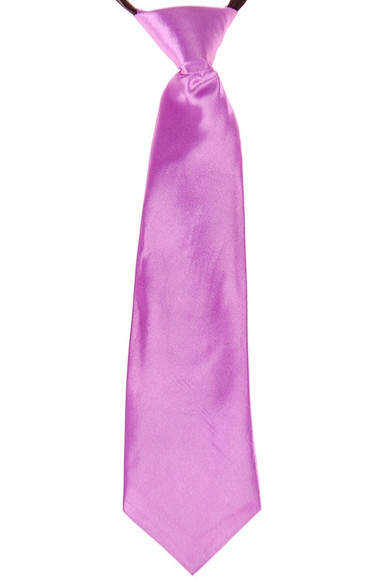 Kinderstropdas lila effen