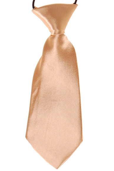 Babystropdas kleine maat goudkleurig