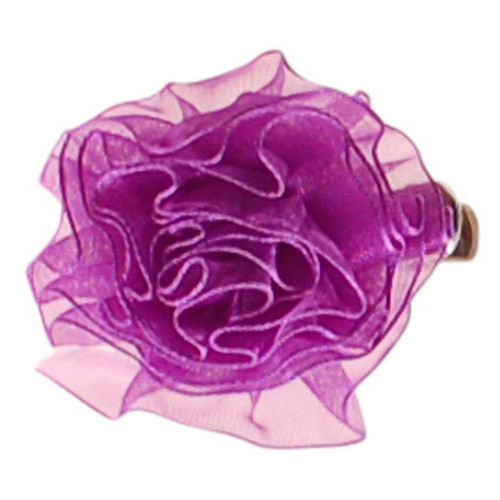 Haarclipje bloem paars (nosubs) A41047