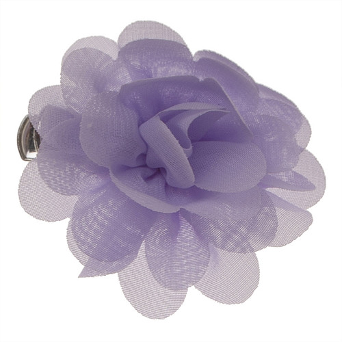 Haarclipje bloem lila