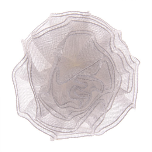 Haarclipje bloem ivoor