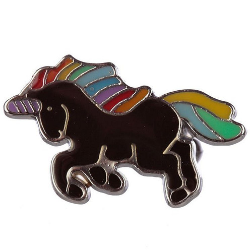 Moodring Eenhoorn - Verkleurd bij lichaamswarmte - verstelbaar