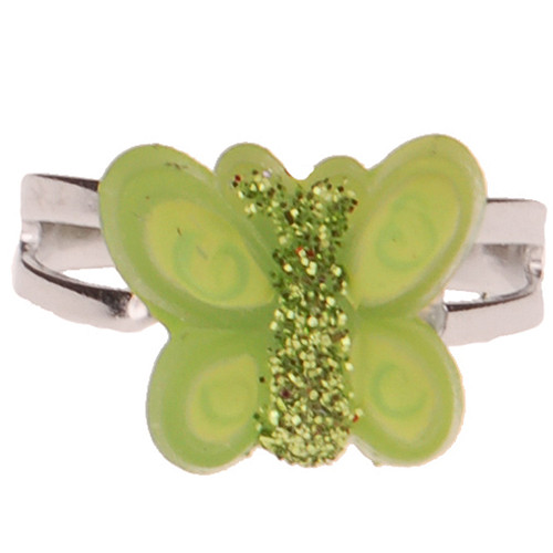 Ringetje vlinder groen