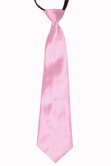 Kinderstropdas roze effen