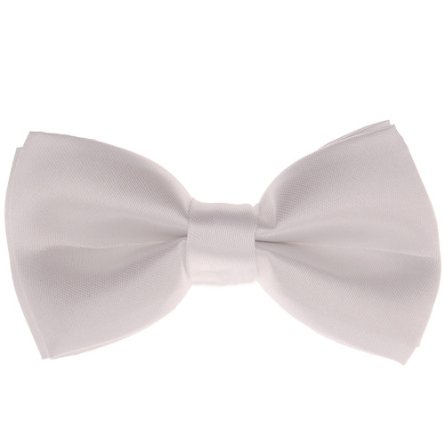 Vlinderdas glimmend wit