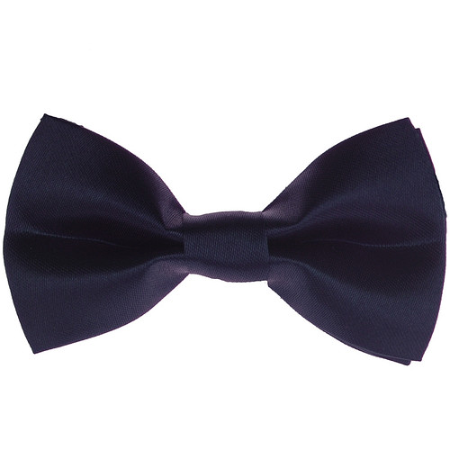 Vlinderstrik blauw maat