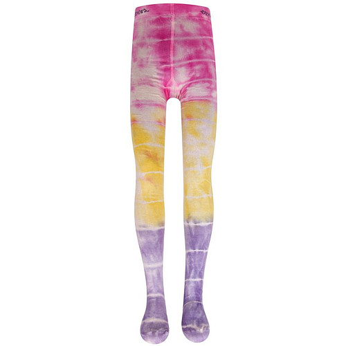 Kindermaillot met Tie-dye Print - Lila/Geel/Roze - Ewers
