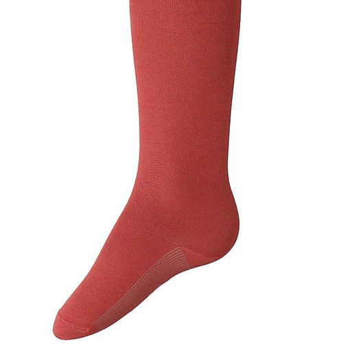 Kindermaillot effen Donker Oudroze