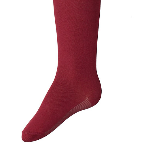 Kindermaillot effen Warm Donkerroze