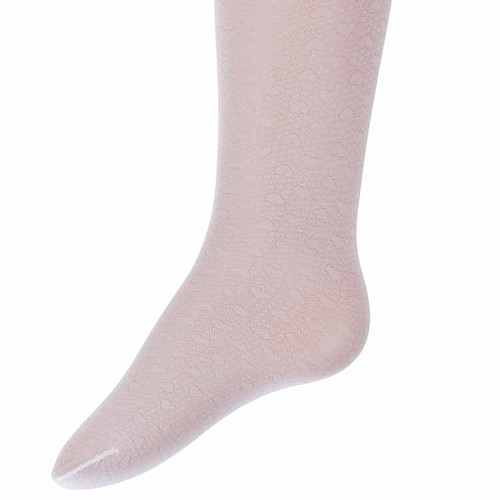 Babypanty wit met Hartjes - Ewers - 40DEN