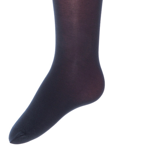 Dikke kinderpanty 80 DEN effen Donkerblauw