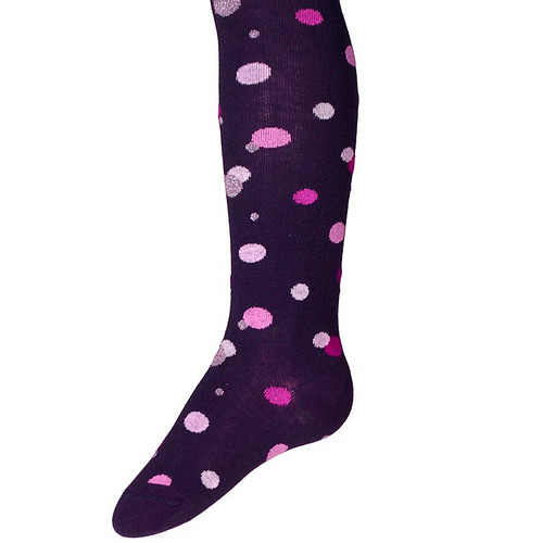 Kindermaillot Donkerblauw met Stippen en Glittergaren