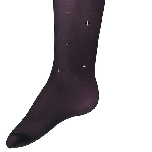 Glitterpanty Ewers Donkerblauw met Zilverkleurige glitters voor Meisjes - Kindermaat