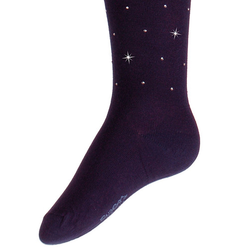 Maillot donkerblauw met strass