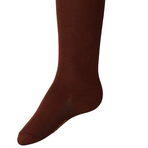 Kindermaillot effen Bruin