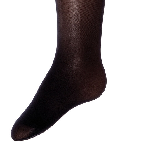 Dikke kinderpanty 80 DEN effen Zwart