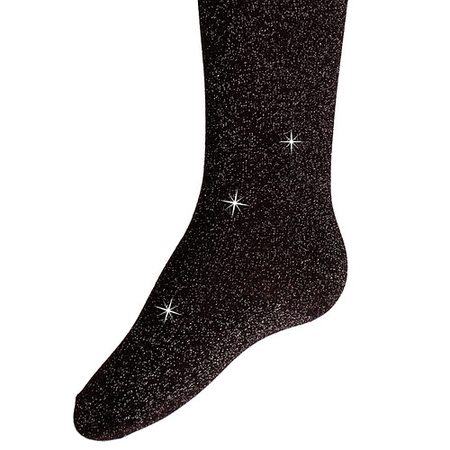 Maillot zwart met glitters