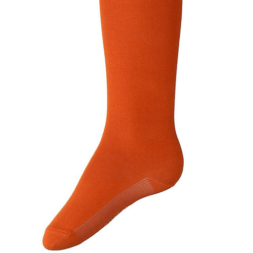 Kindermaillot effen Koper - Donker Oranje/Bruin