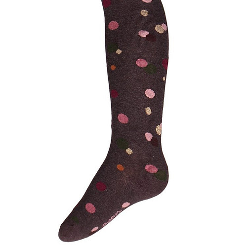 Kindermaillot Donkergrijs met Stippen en Glittergaren