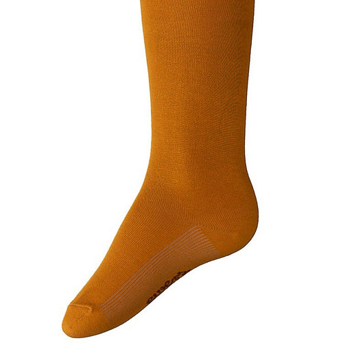 Kindermaillot effen Mosterdgeel