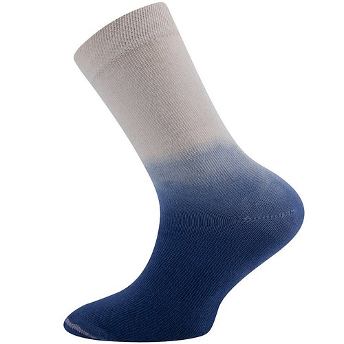 Kindersokken Dip Dye Blauw