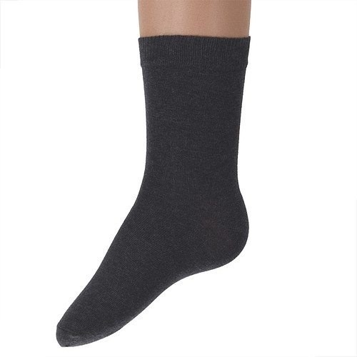 Kindersok donkergrijs