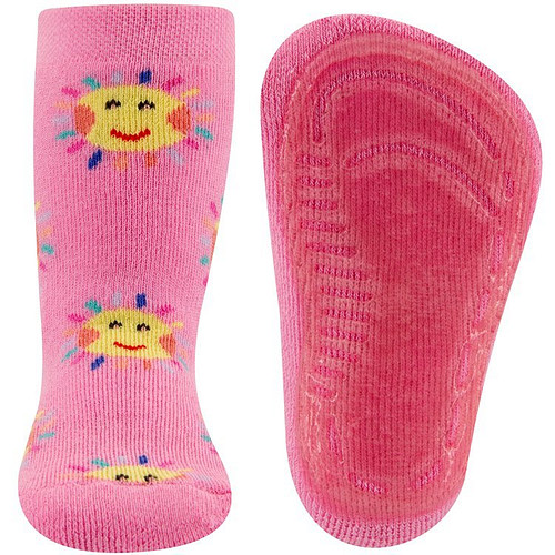 Antislipsokken Roze met Zonnetjes