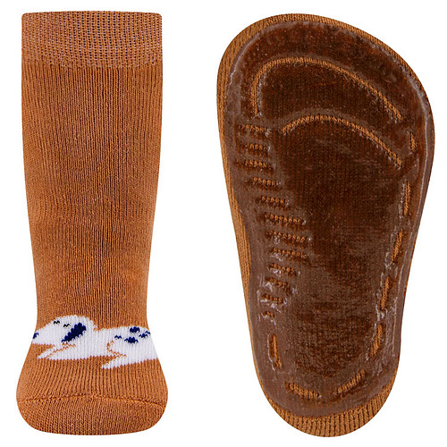 Antislipsokken Ewers Kindermaat - Toffee met Hondje - Siliconenzool