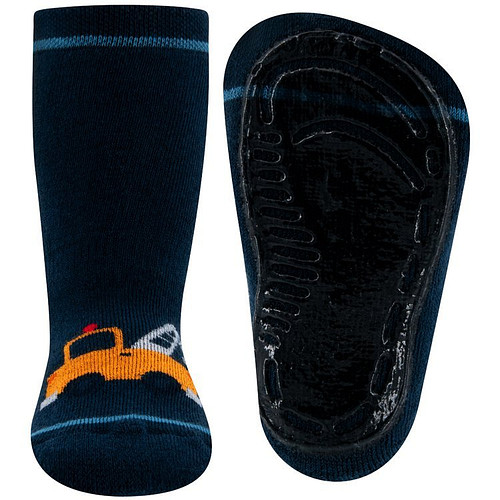 Antislipsok Donkerblauw met Takelwagen