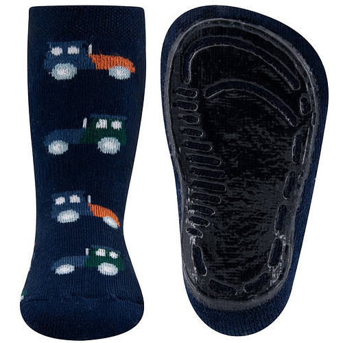 Antislipsokken Donkerblauw met Trekkers