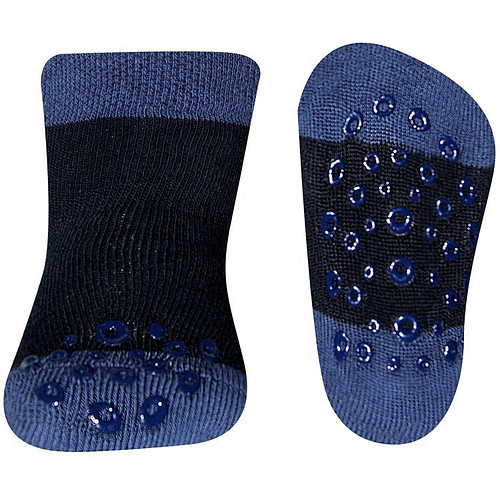 Antislipsokjes met nopjes Donkerblauw
