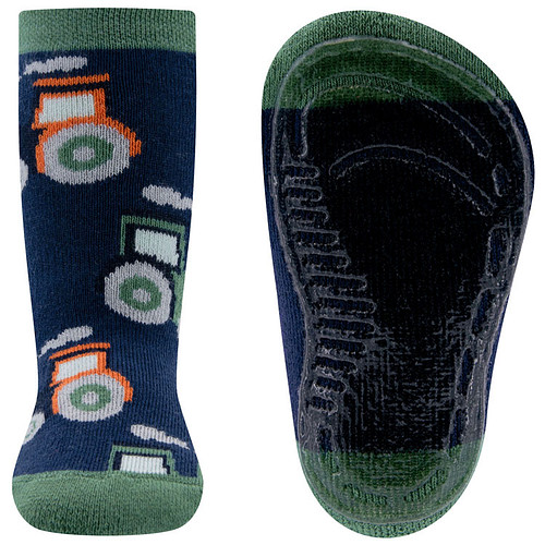Antislipsok Ewers Trekkers - Donkerblauw met Groen 
